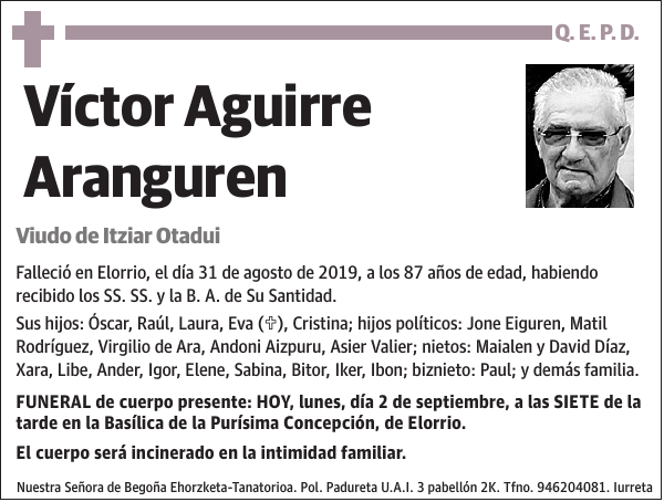 Víctor Aguirre Aranguren