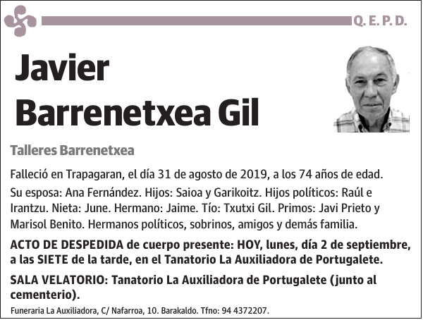 Javier Barrenetxea Gil