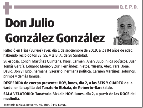 Julio González González