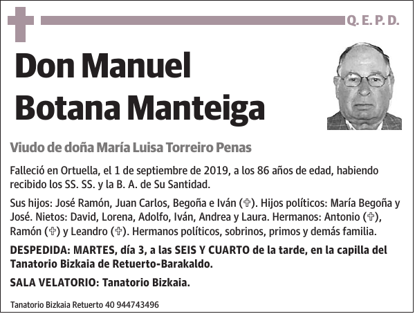 Manuel Botana Manteiga