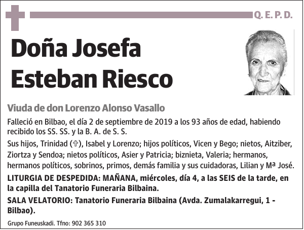 Josefa Esteban Riesco