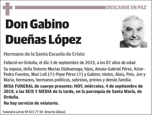 Gabino Dueñas López