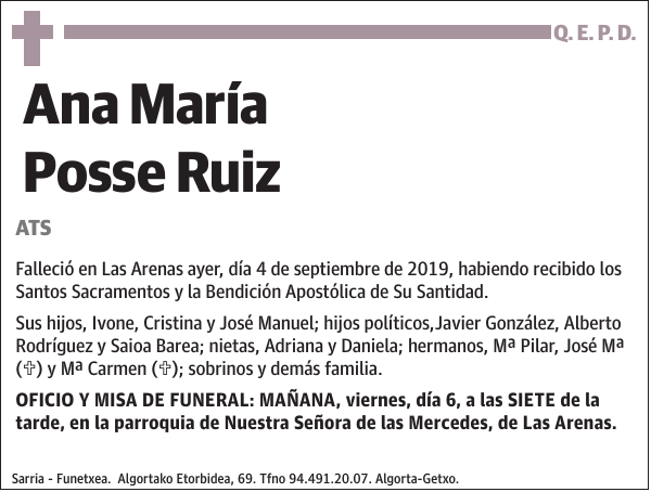 Ana María Posse Ruiz