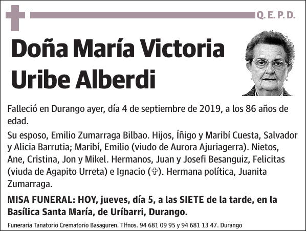 María Victoria Uribe Alberdi