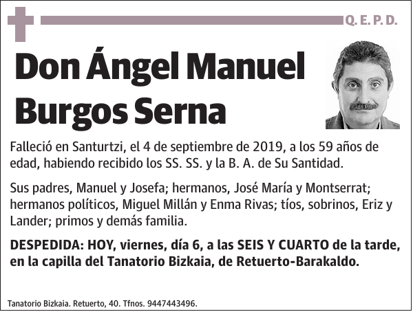 Ángel Manuel Burgos Serna