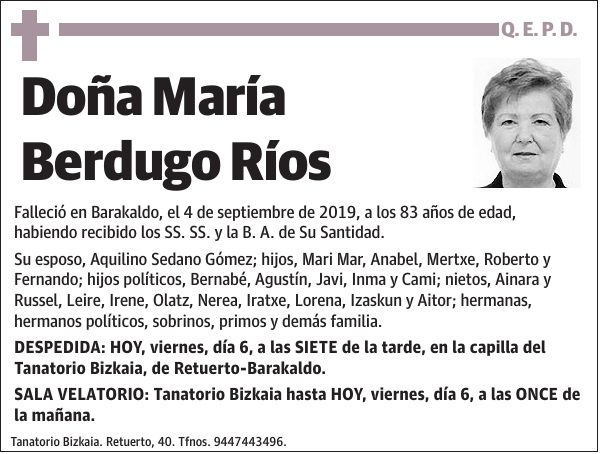 María Berdugo Ríos