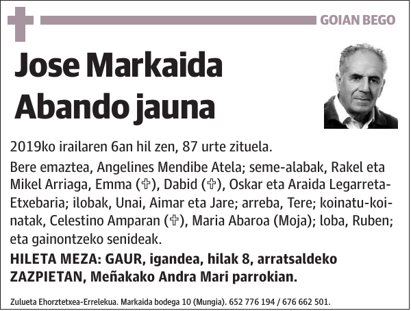 Jose Markaida Abando