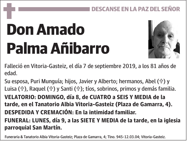 Amado Palma Añibarro