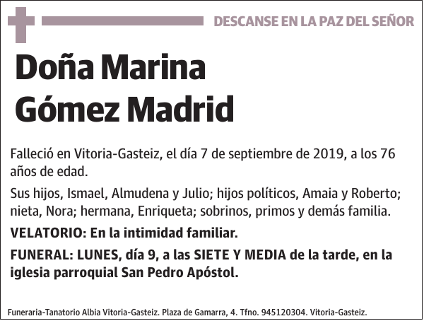 Marina Gómez Madrid