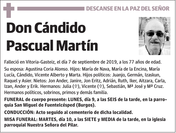 Cándido Pascual Martín