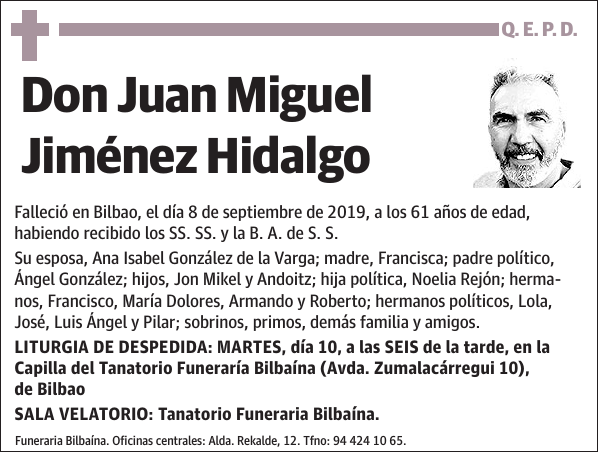 Juan Miguel Jiménez Hidalgo