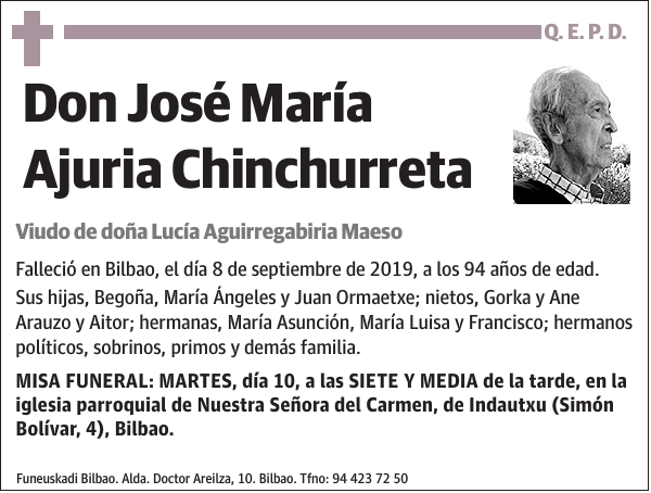 José María Ajuria Chinchurreta