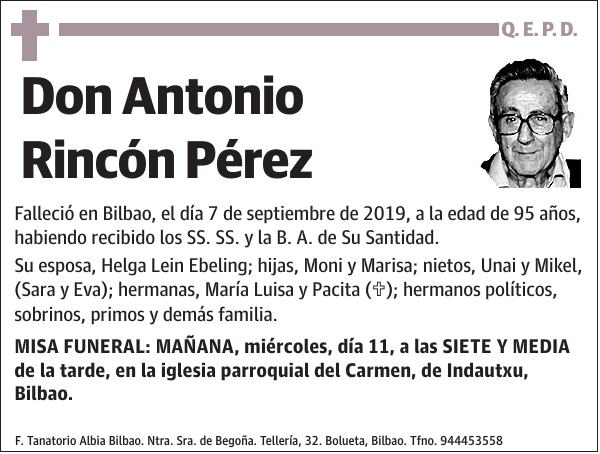 Antonio Rincón Pérez