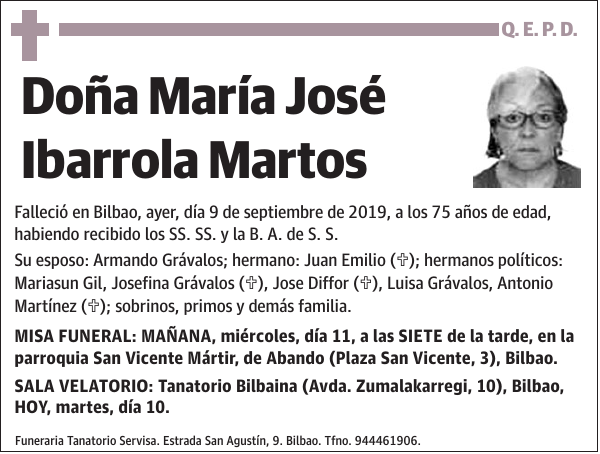 María José Ibarrola Martos