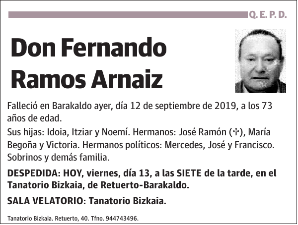 Fernando Ramos Arnaiz