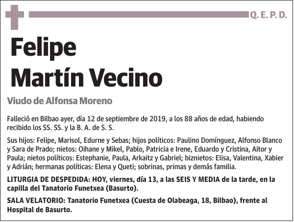 Felipe Martín Vecino