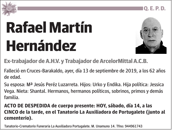 Rafael Martín Hernández