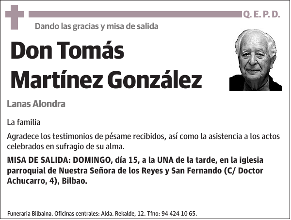 Tomás Martínez González