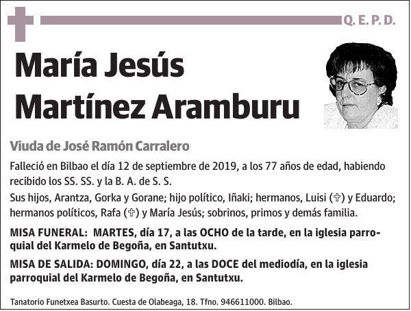 María Jesús Martínez Aramburu