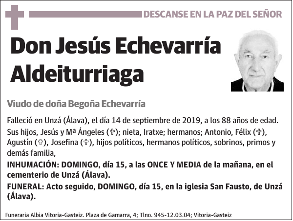 Jesús Echevarría Aldeiturriaga