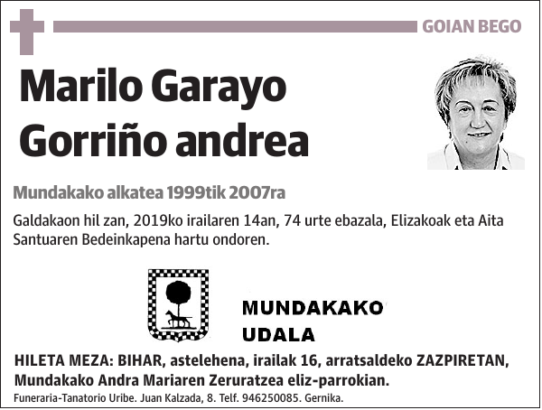 Marilo Garayo Gorriño