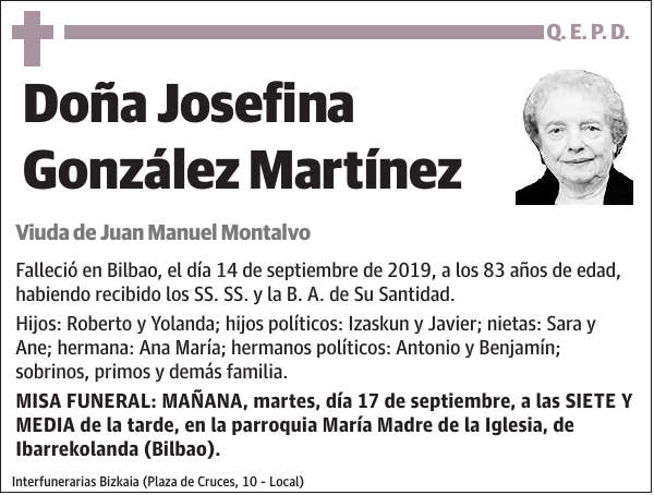 Josefina González Martínez