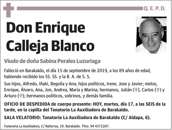 Enrique Calleja Blanco