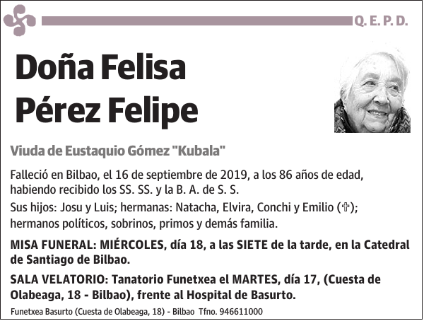 Felisa Pérez Felipe