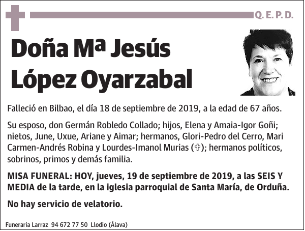 Mª Jesús López Oyarzabal