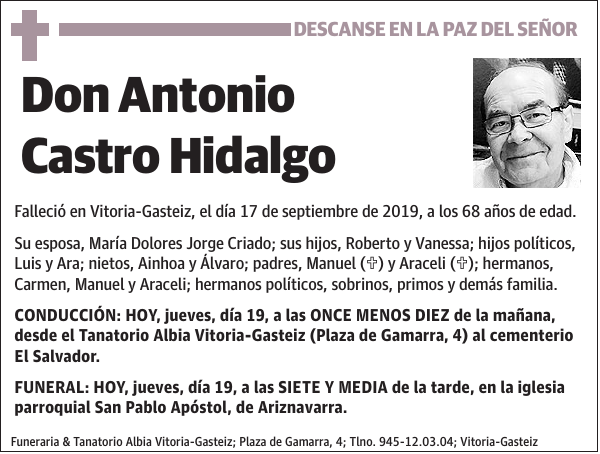 Antonio Castro Hidalgo