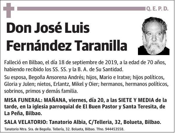 José Luis Fernández Taranilla