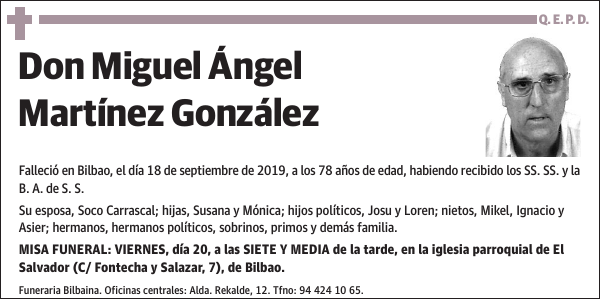 Miguel Ángel Martínez González