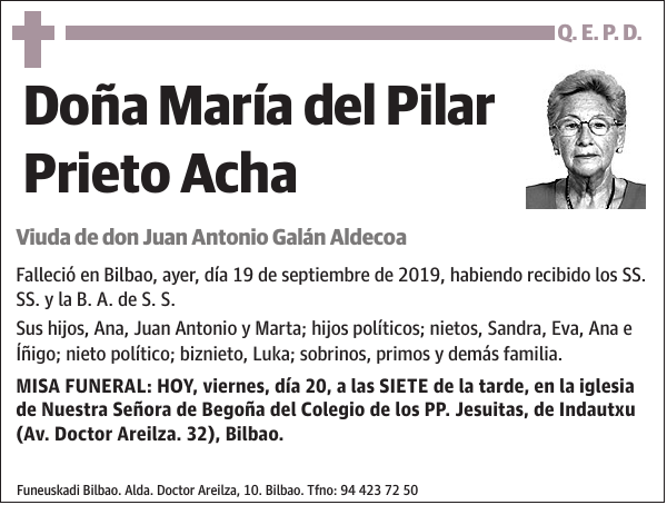 María del Pilar Prieto Acha