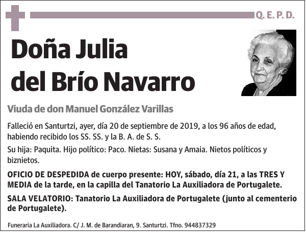 Julia del Brío Navarro