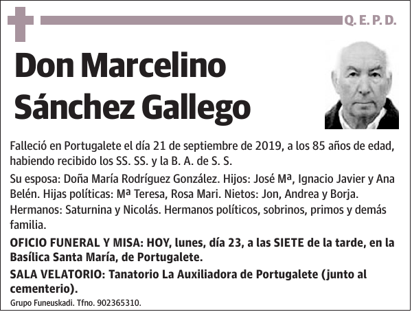 Marcelino Sánchez Gallego