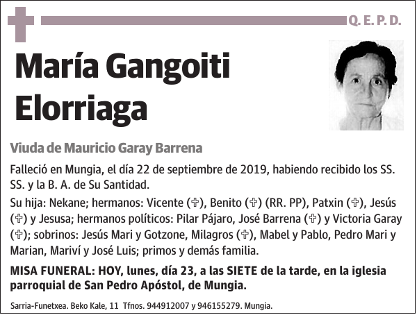 María Gangoiti Elorriaga