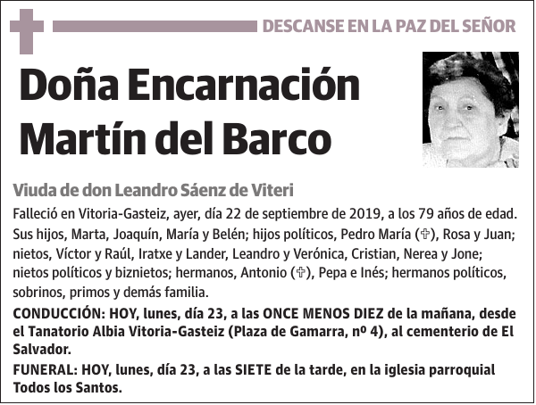 Encarnación Martín del Barco