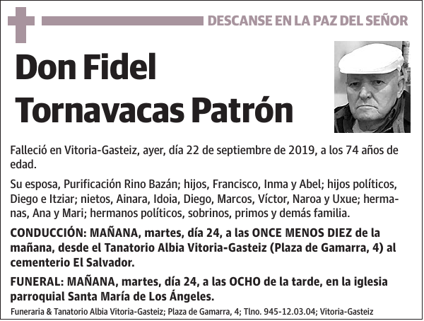 Fidel Tornavacas Patrón