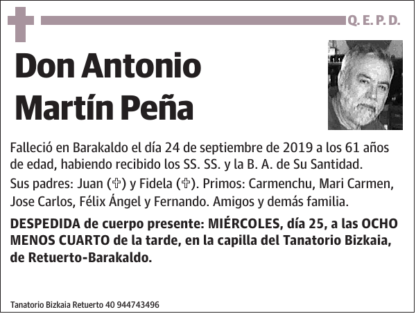 Antonio Martín Peña