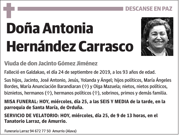 Antonia Hernández Carrasco