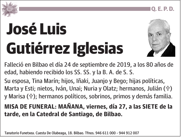 José Luis Gutiérrez Iglesias