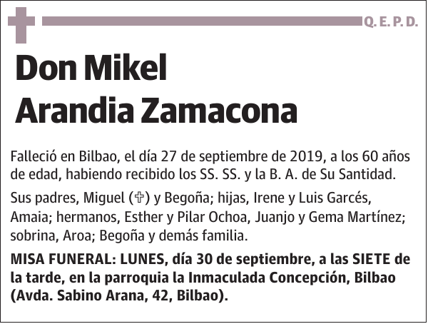 Mikel Arandia Zamacona