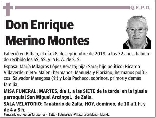 Enrique Merino Montes