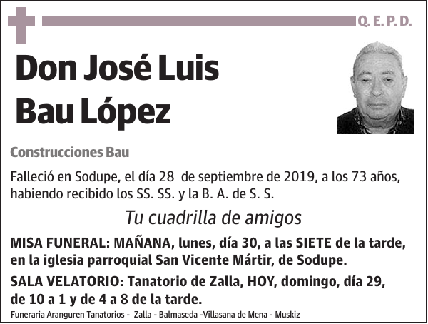 José Luis Bau López