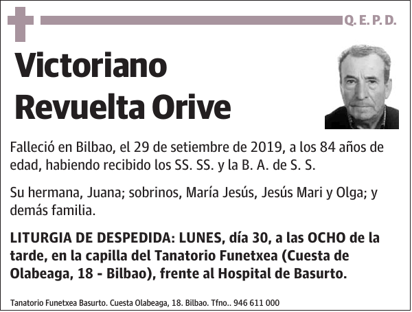 Victoriano Revuelta Orive