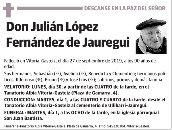 Julián López Fernández de Jauregui