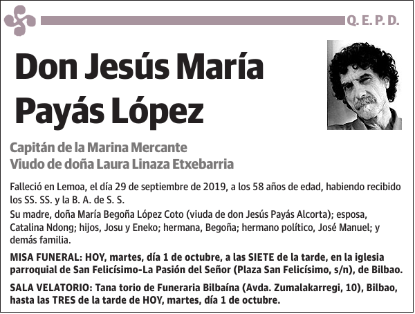 Jesús María Payás López