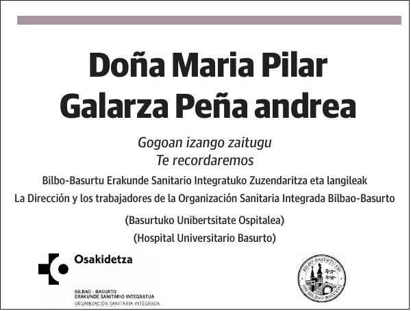 Maria Pilar Galarza Peña