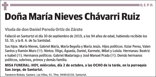 María Nieves Chávarri Ruiz