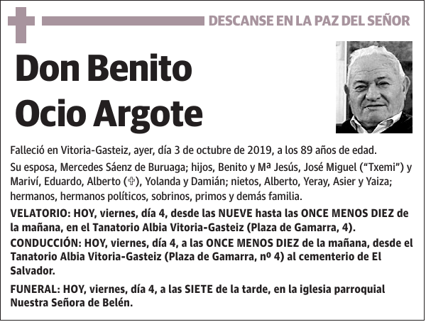 Benito Ocio Argote